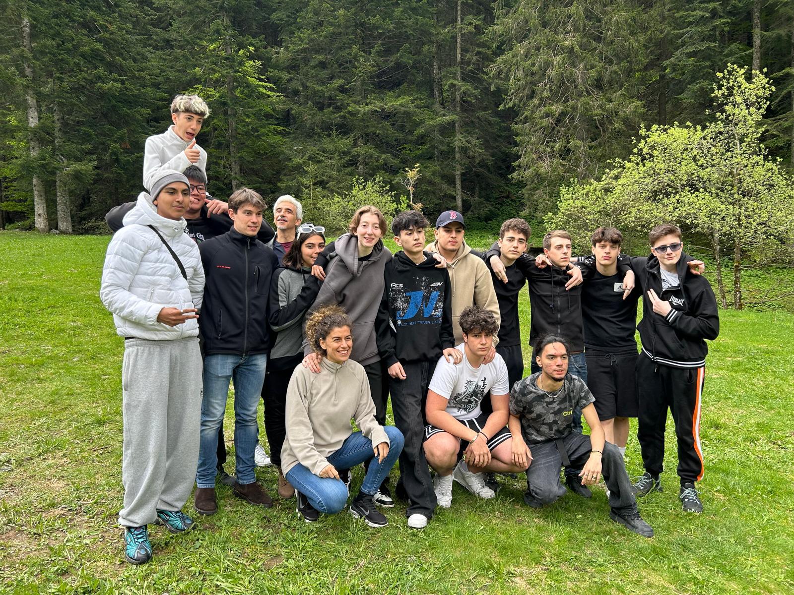 A black female model