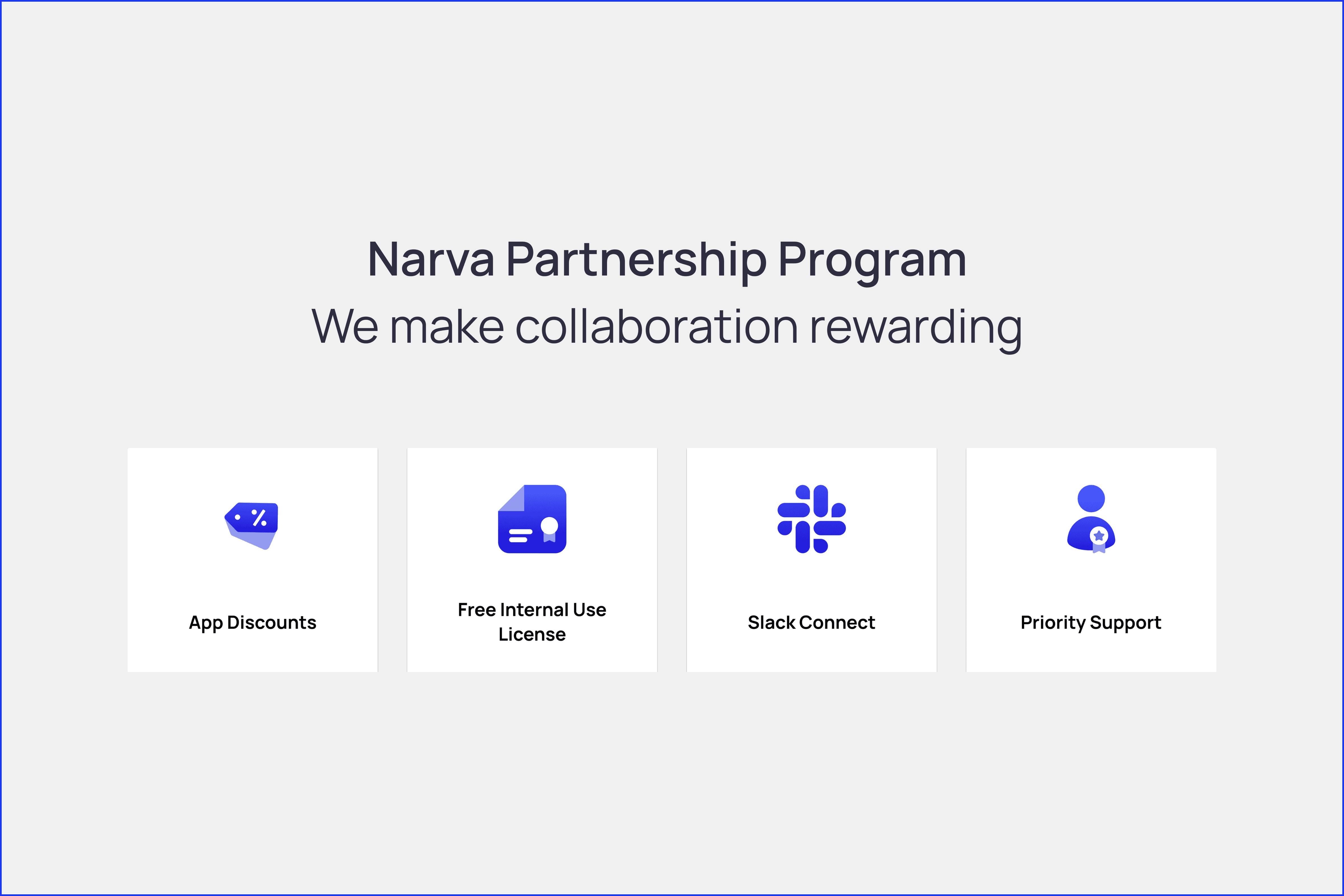 Narva Software Partnership program