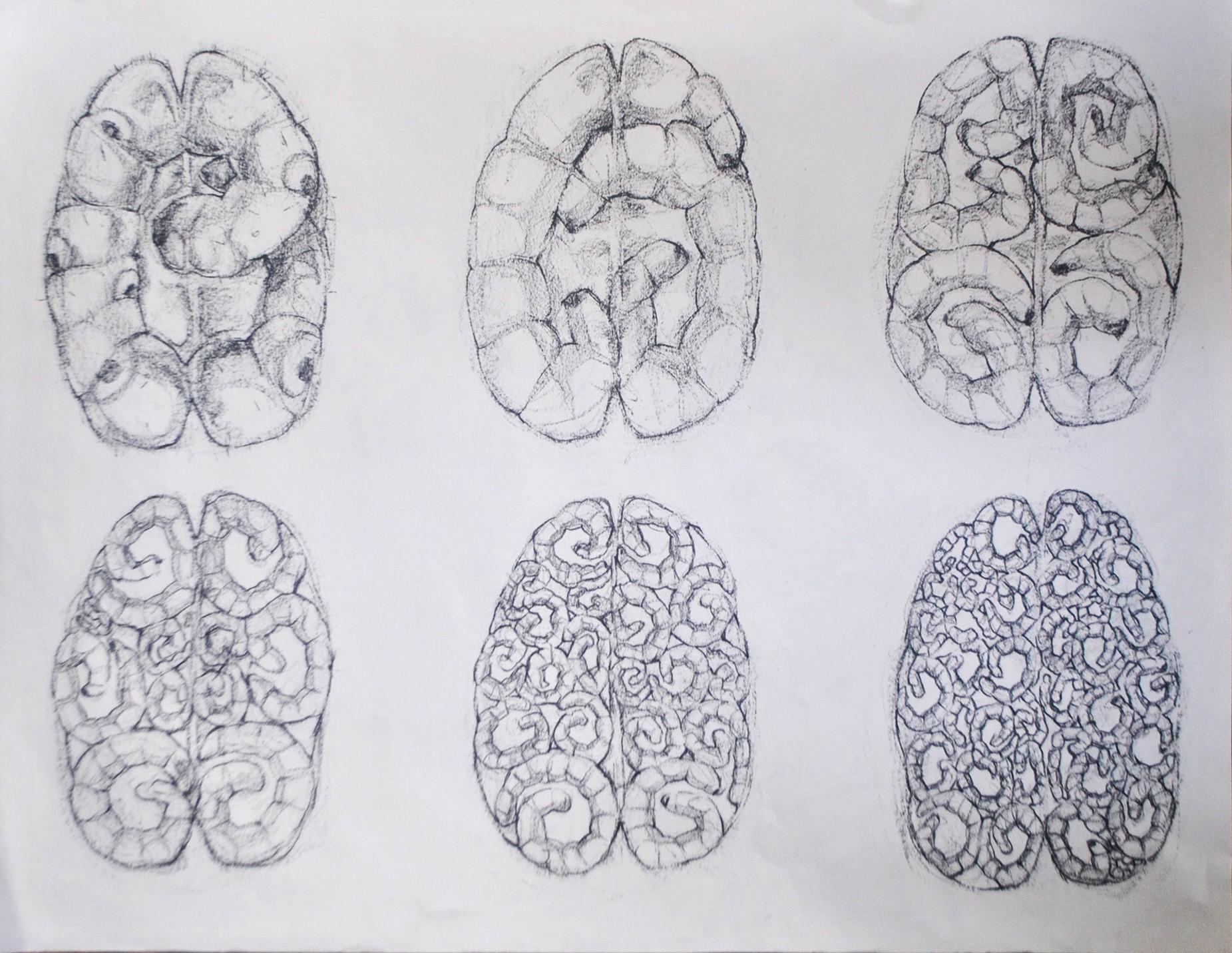 herd of sheep on road painting