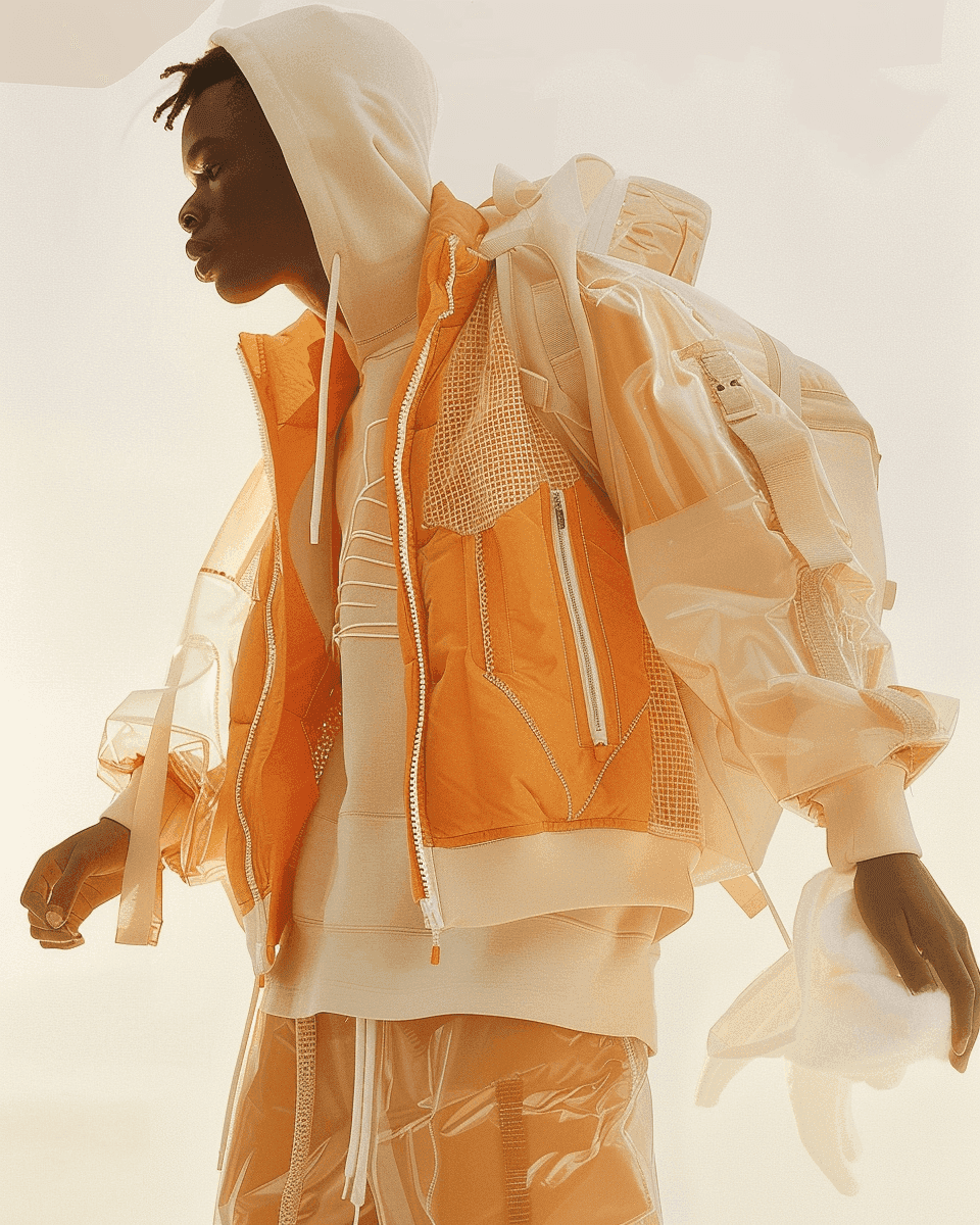 a black man with a jacketa