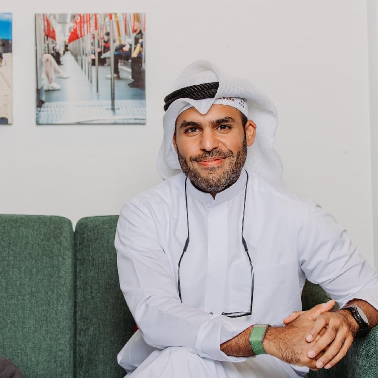 Portrait of a young girl with glasses