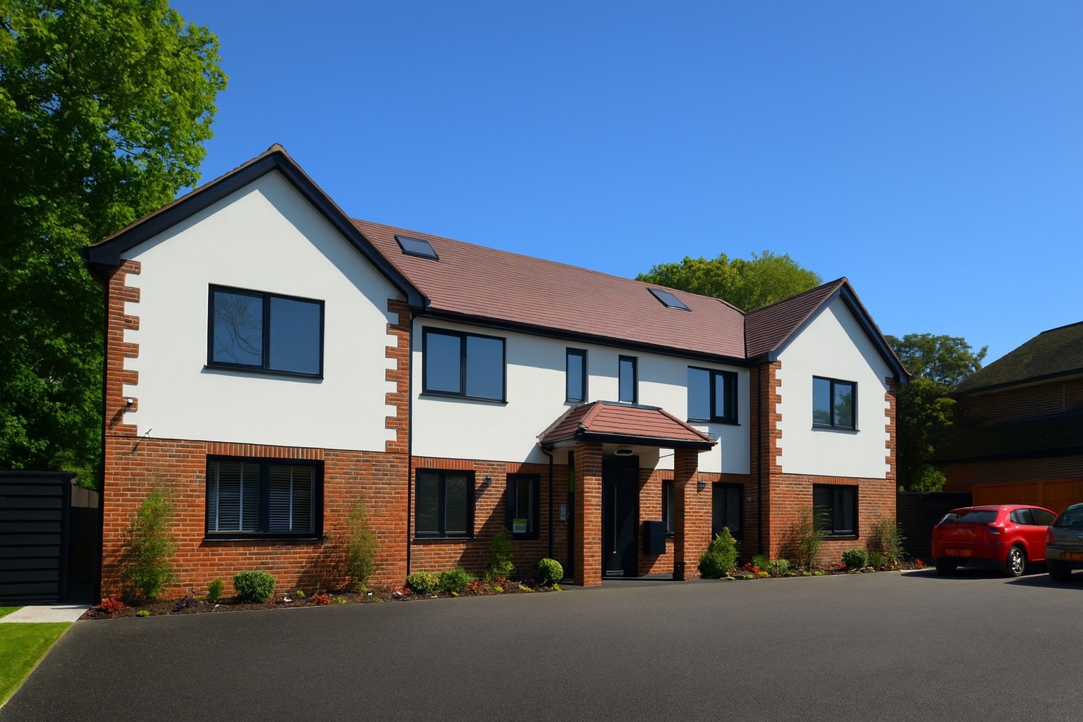 Front of a care home