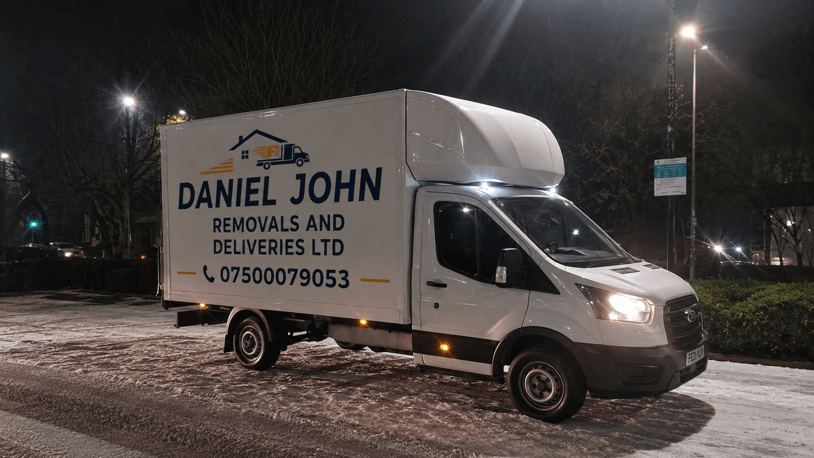 Daniel Brewer of DJ Removals and Storage Ltd in Haslingden, Lancashire