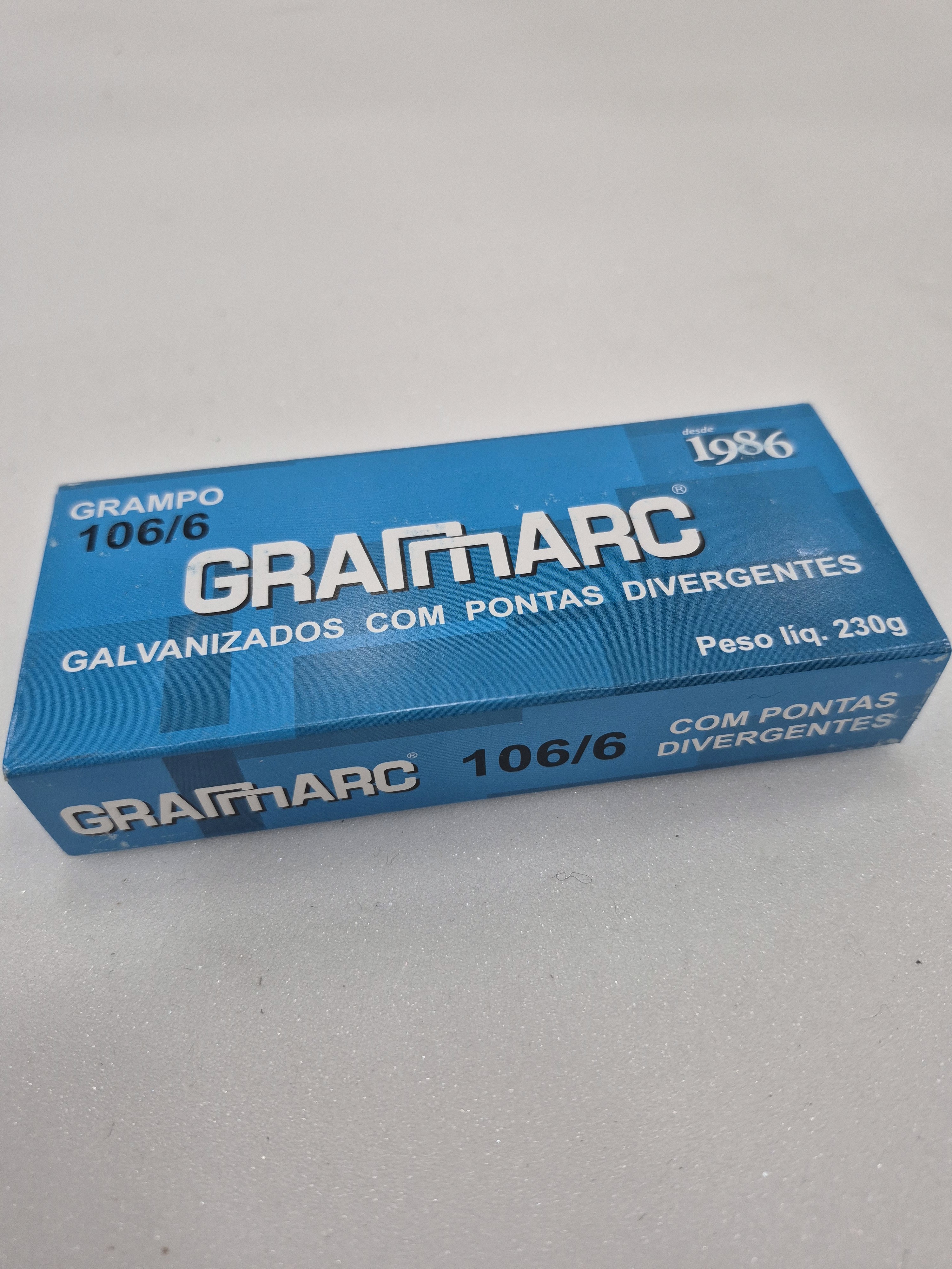 Grampo 106/6 230g