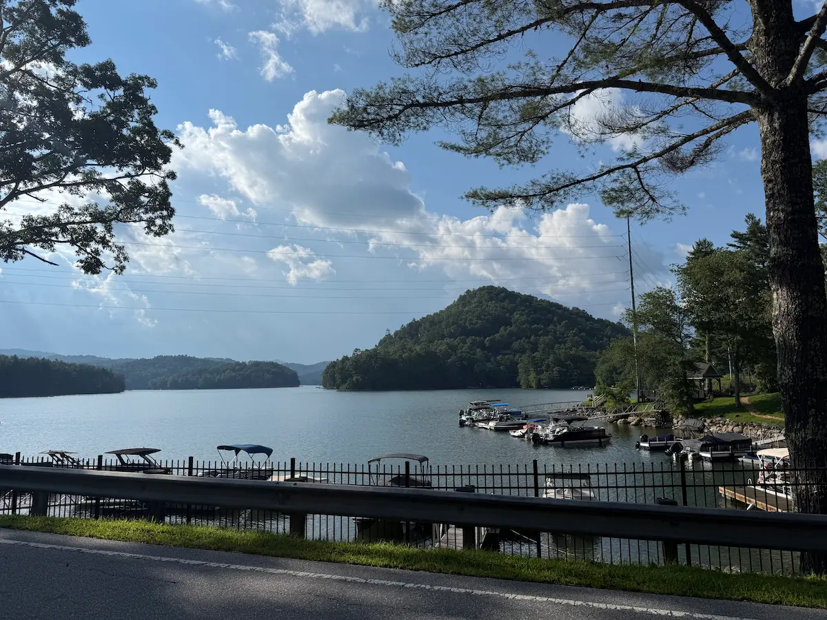Lake Glenville docks