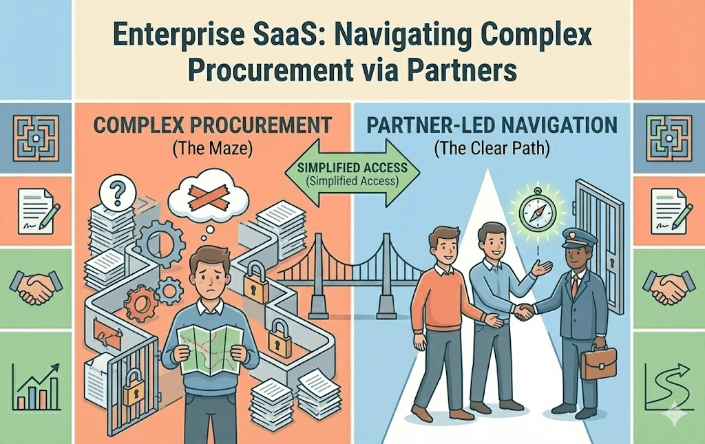 Enterprise SaaS: Navigating Complex Procurement via Partners