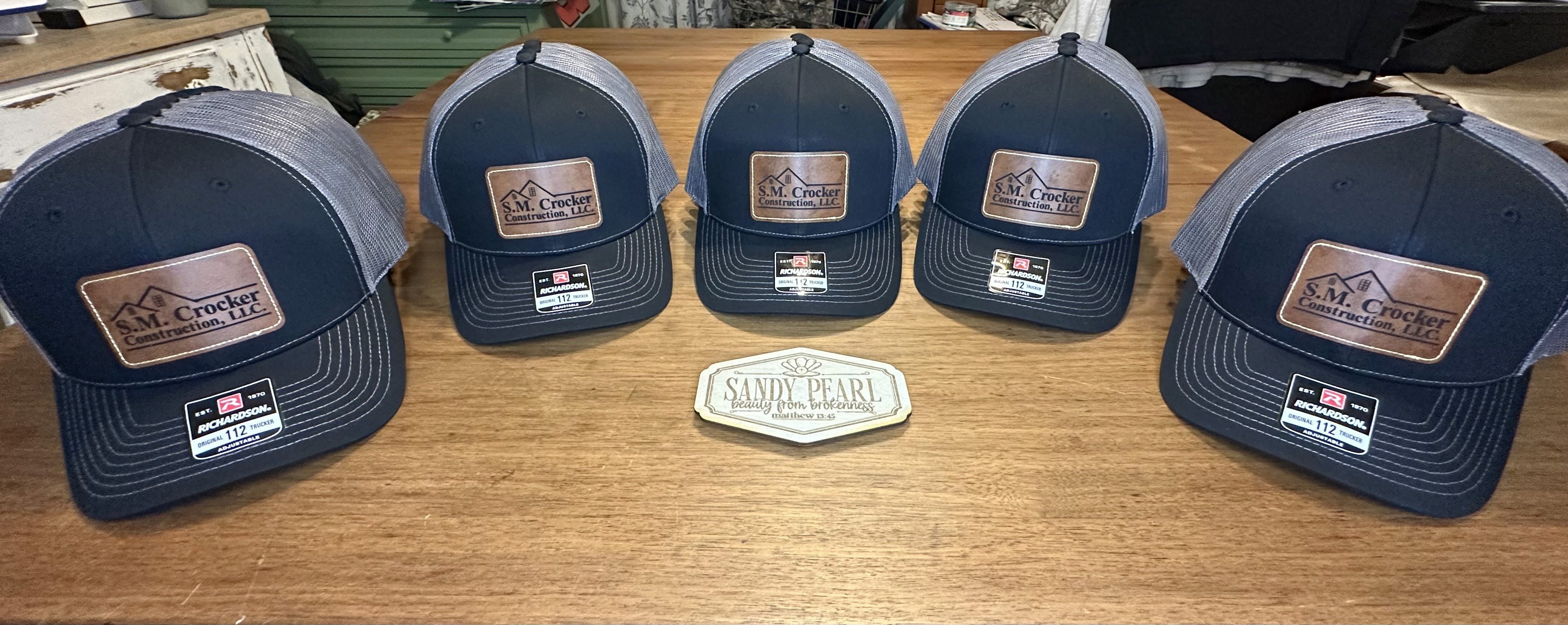 Custom embroidery work sample