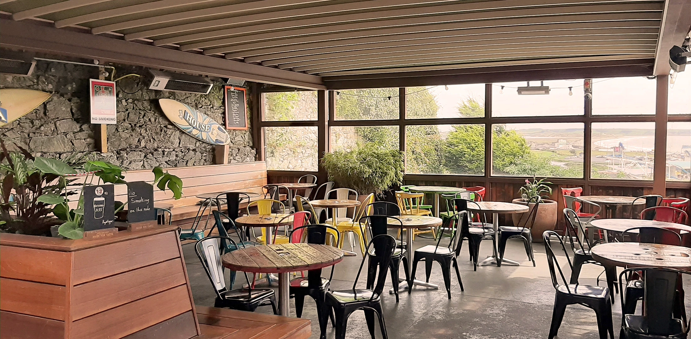 Restaurant interior photo