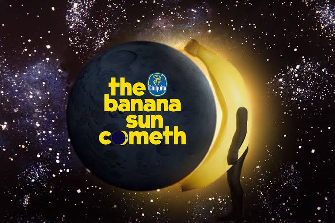 Original Banana Sun eclipse title frame