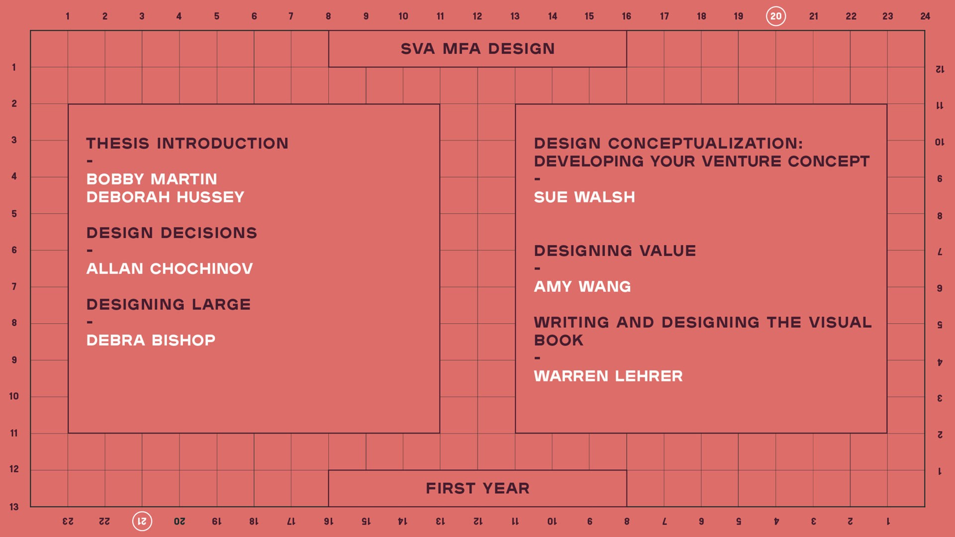spring 2021 mfa design schedule