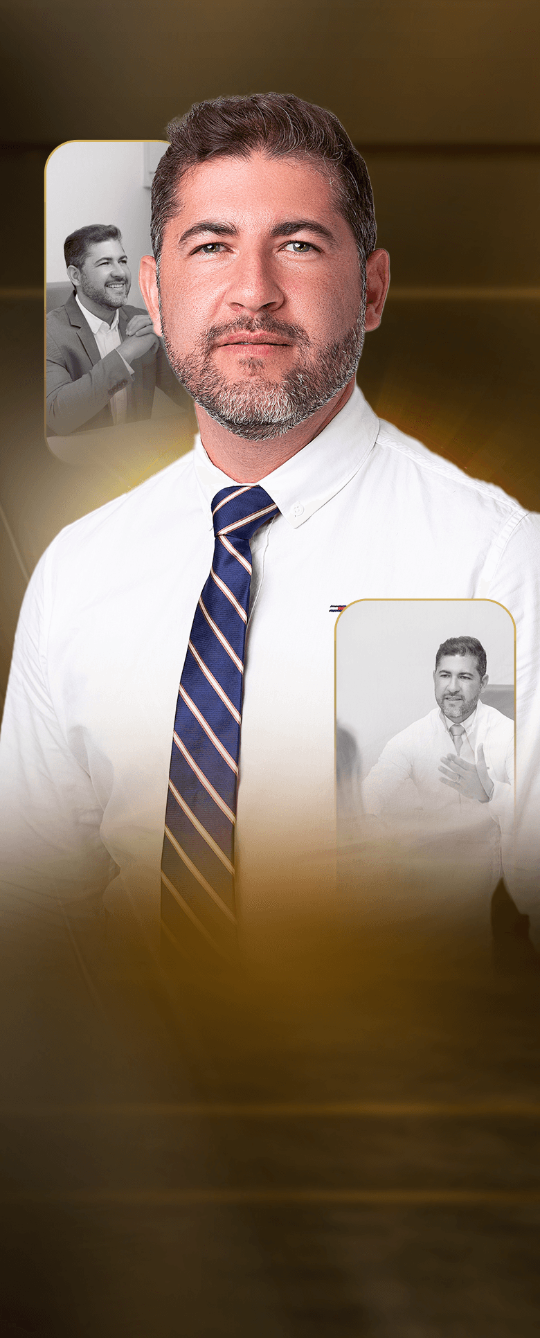 Dynamic picture of a cyclist riding downhill