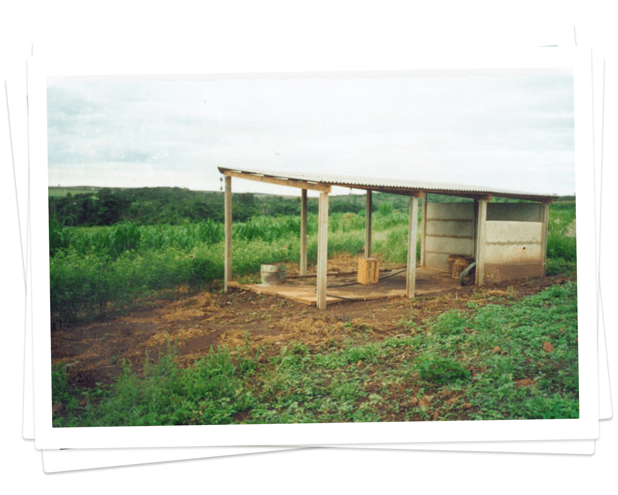 Foto da Fazenda Malunga antigamente