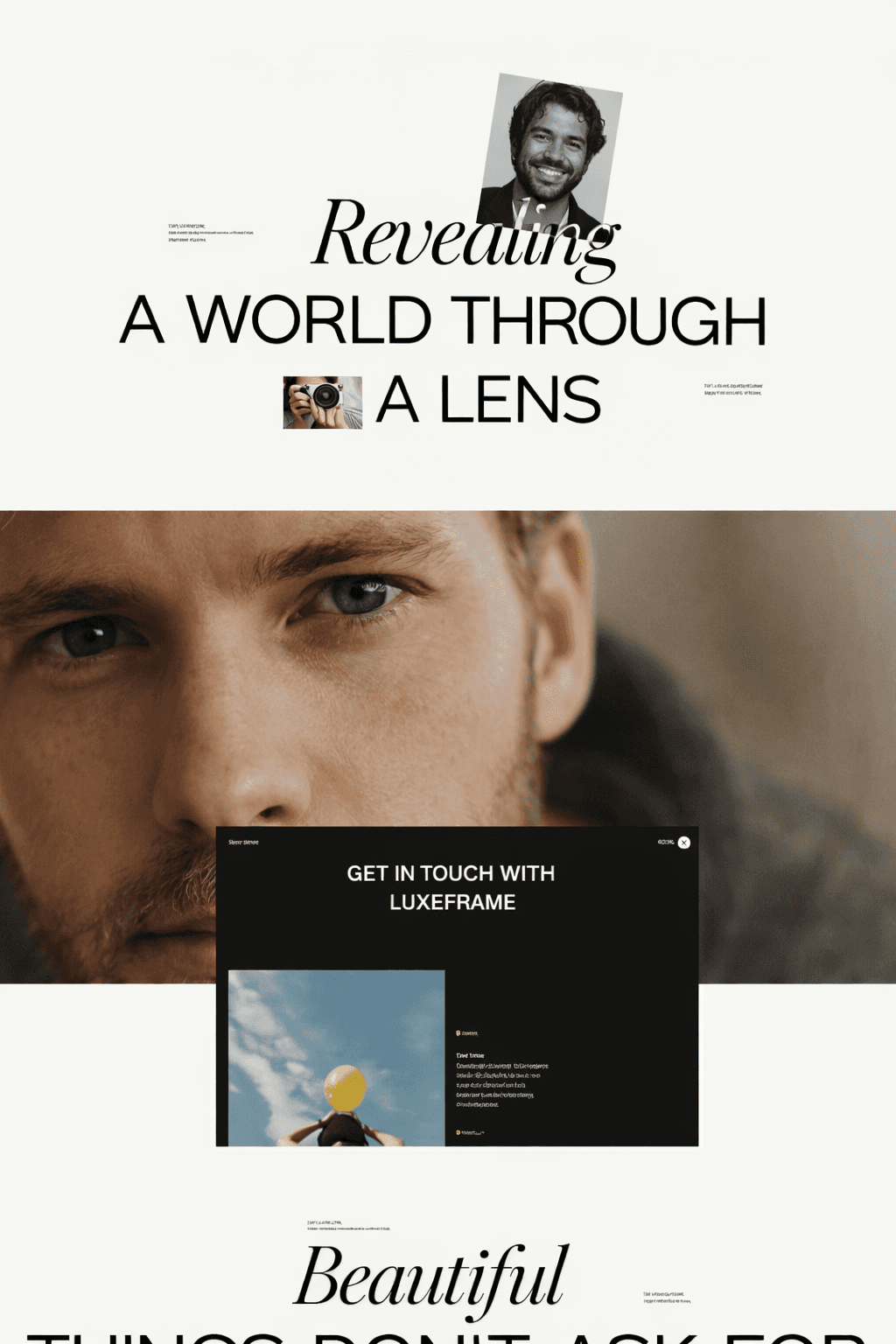 LuxeFrame - Photography Studio