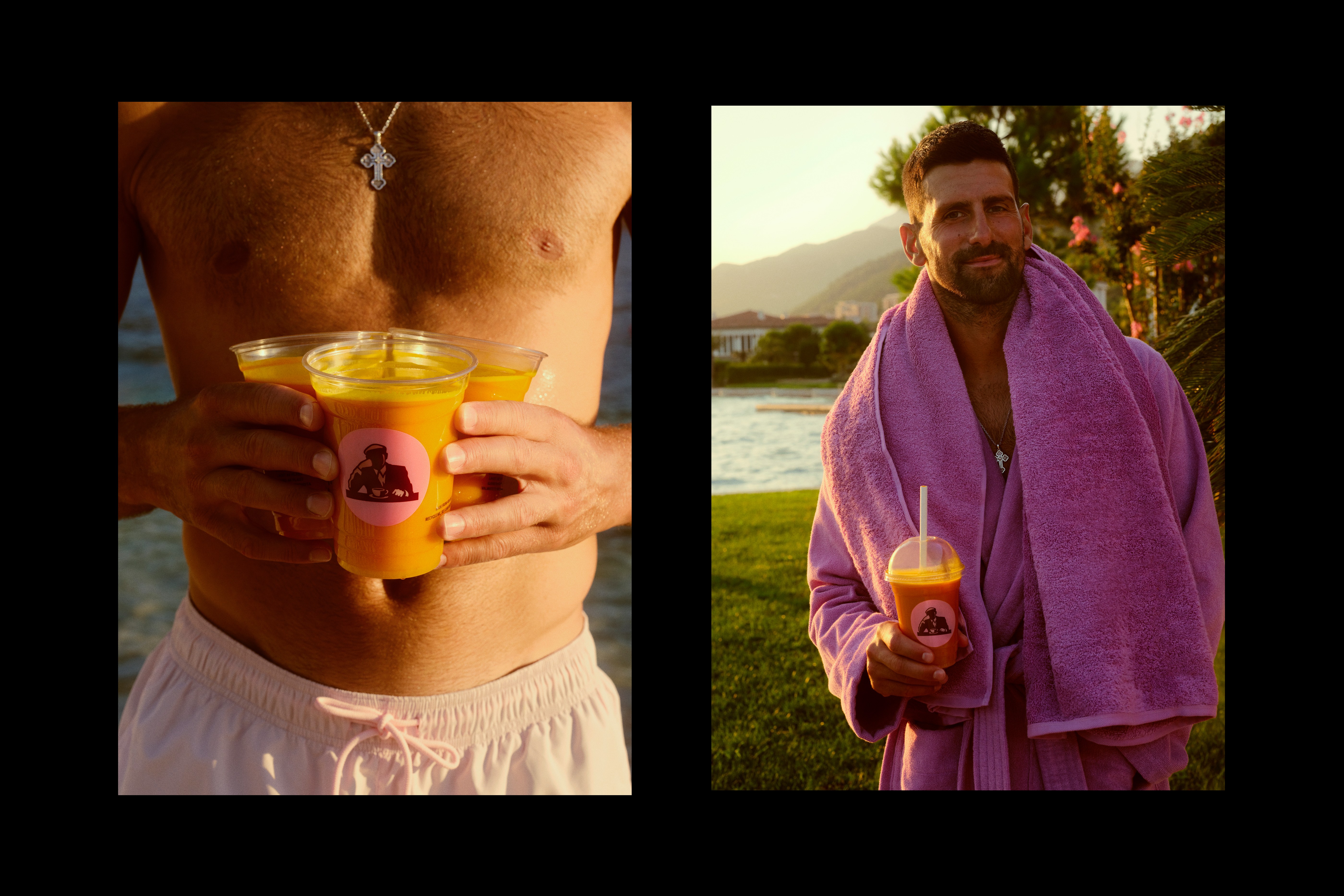 a black female model