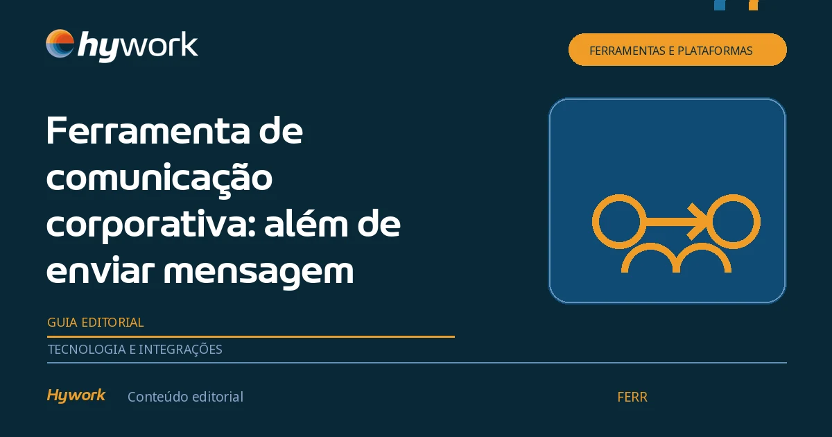 Capa editorial sobre uma ferramenta para organizar mensagens, públicos e histórico.