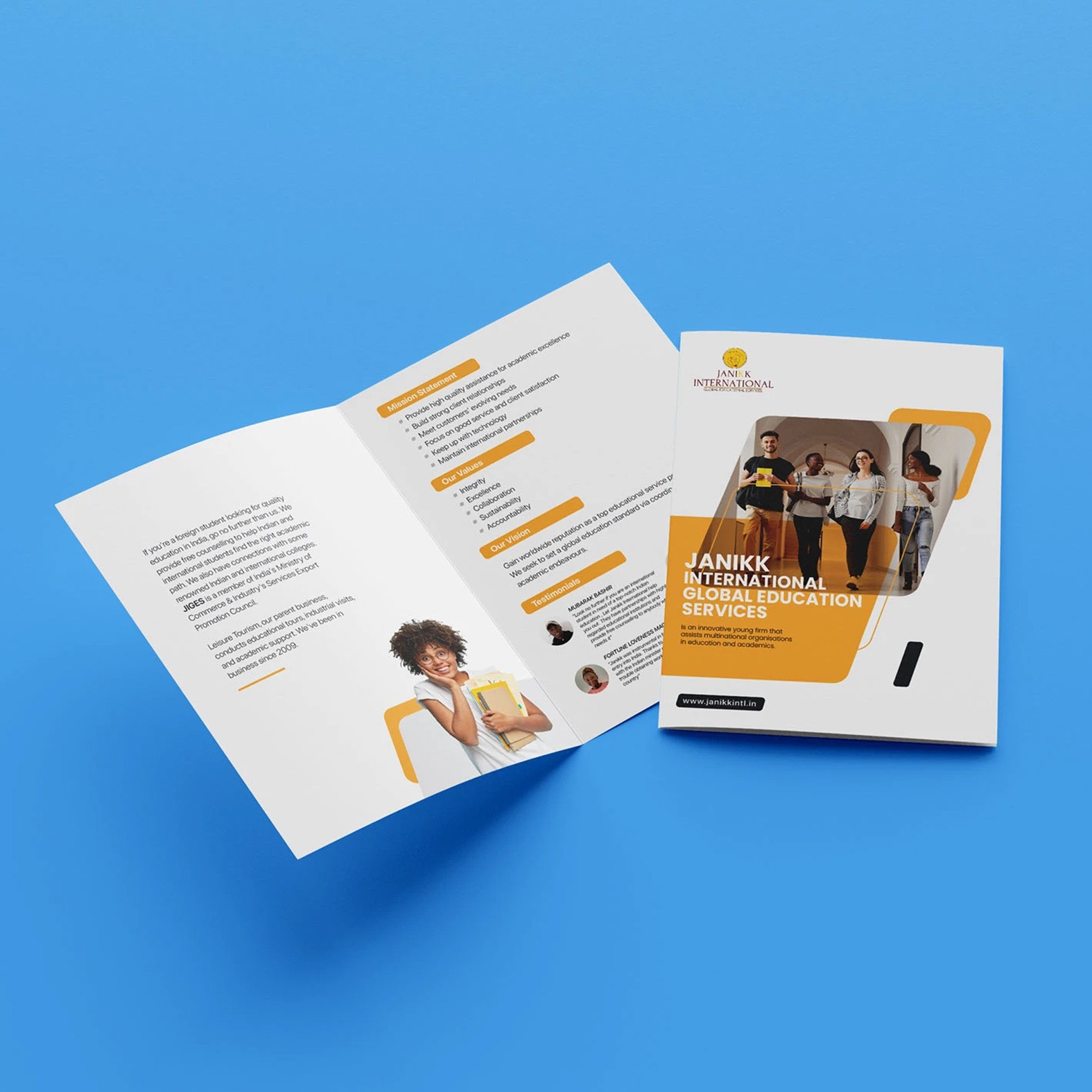 Brochure design