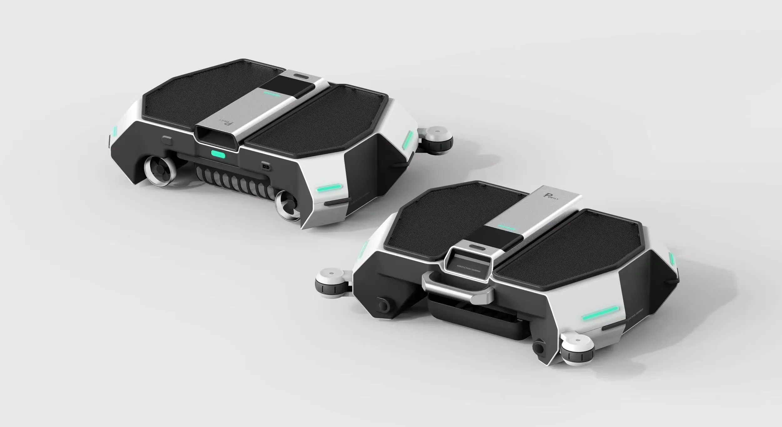 Cordless Robotic Pool Skimmer