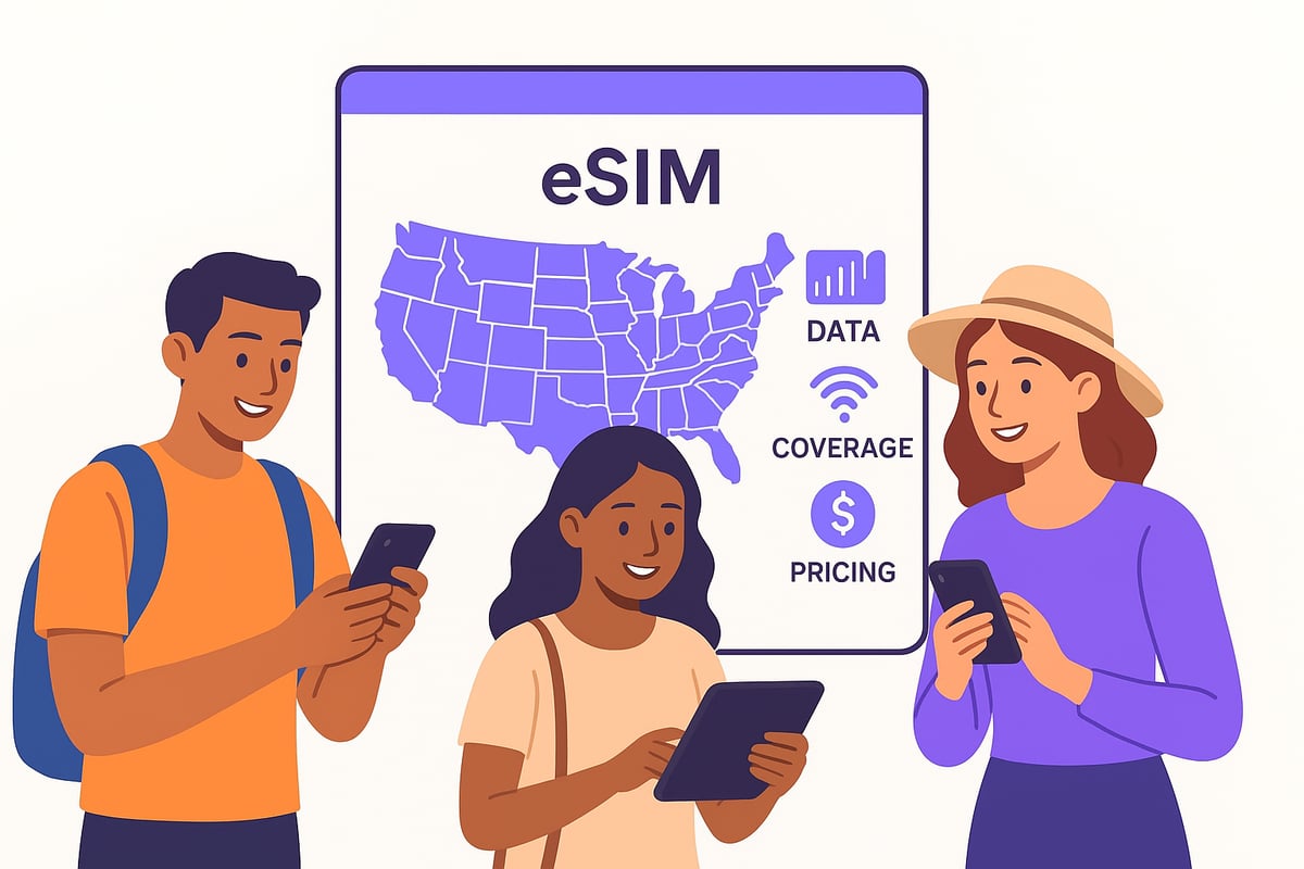 Choosing the Best eSIM Plan for Your USA Trip