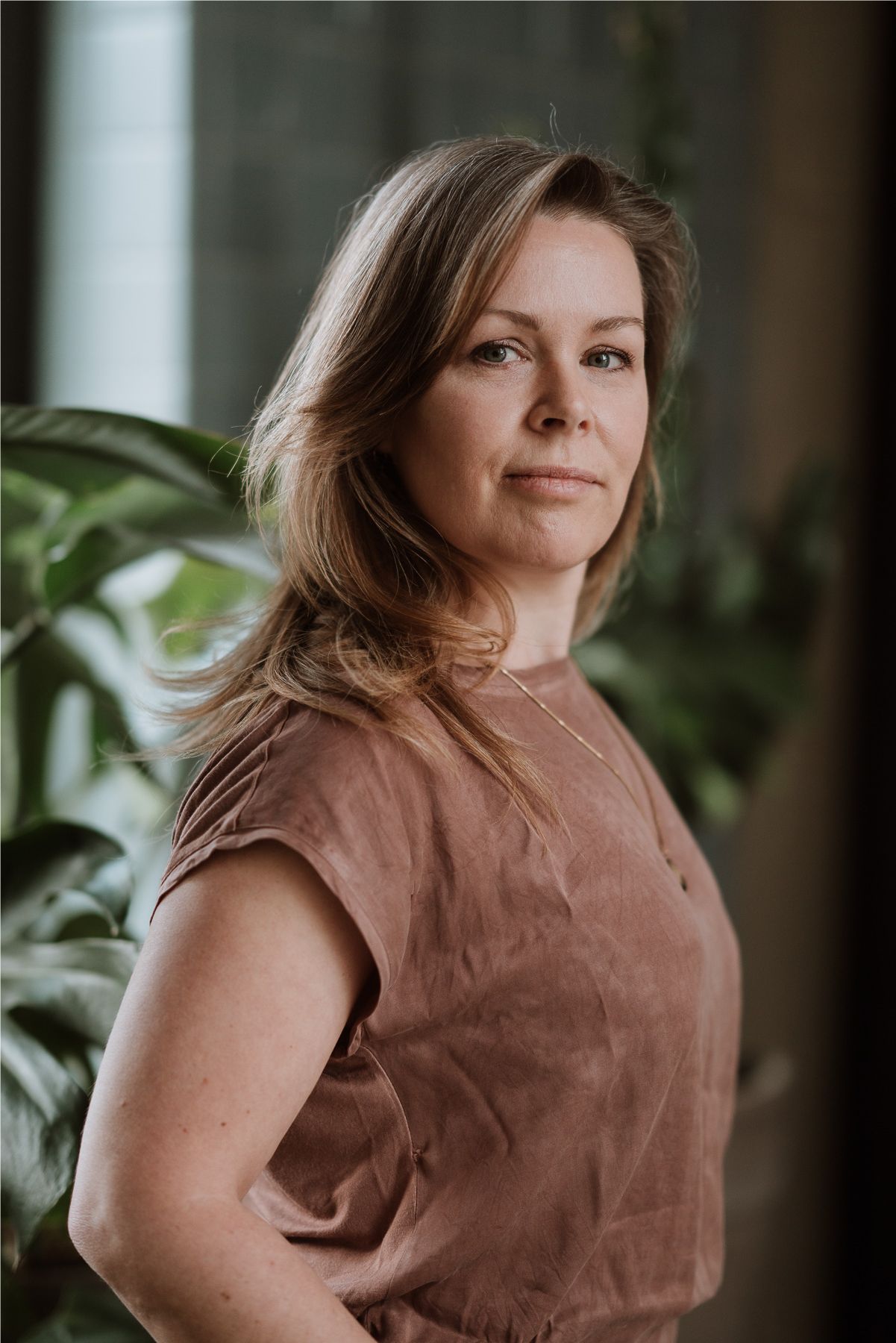 Portrait of portfolio creator – front view