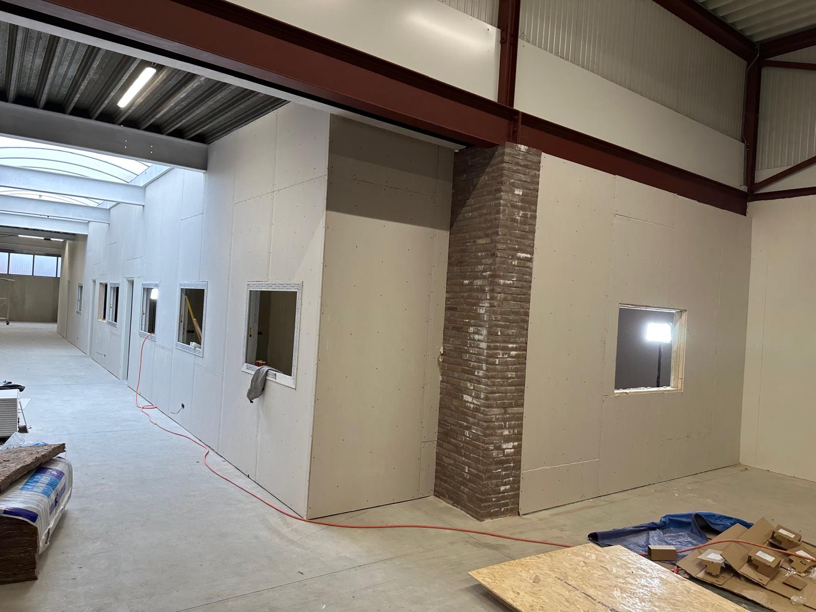 3D rendering of a proposed commercial complex