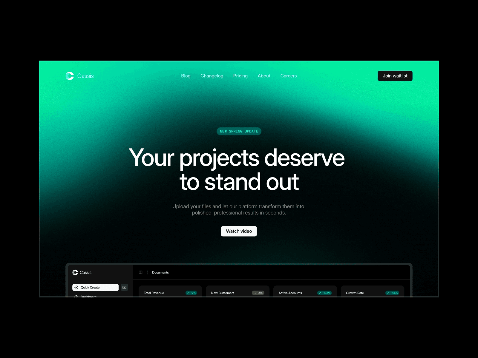 Top 13 Dark SaaS Website Templates - Cassis