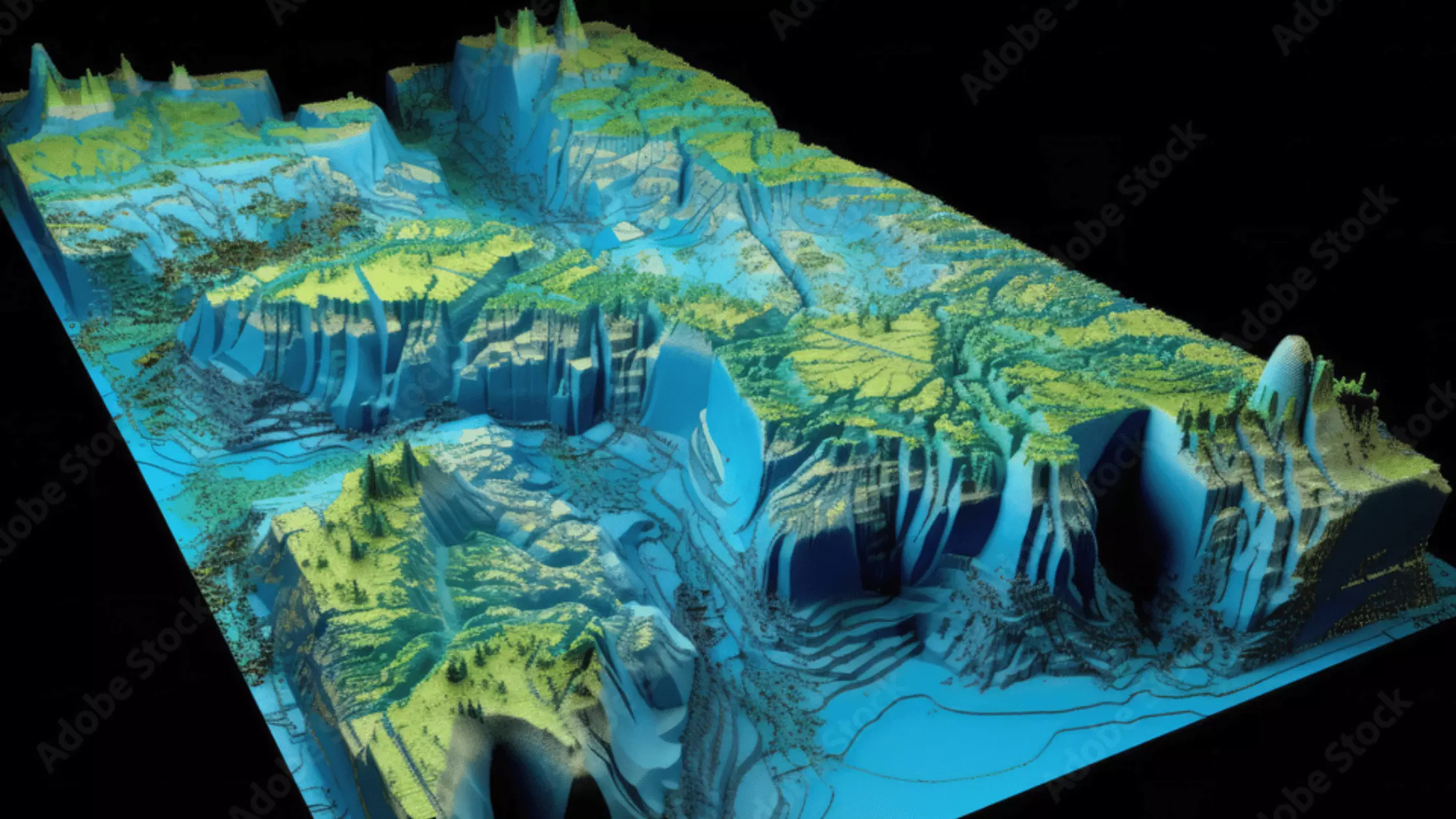 Geographic information system environmental and safety applications, image