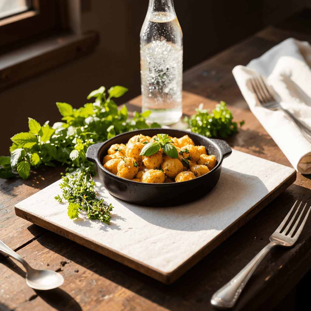 product photography of Gourmet culinary dish