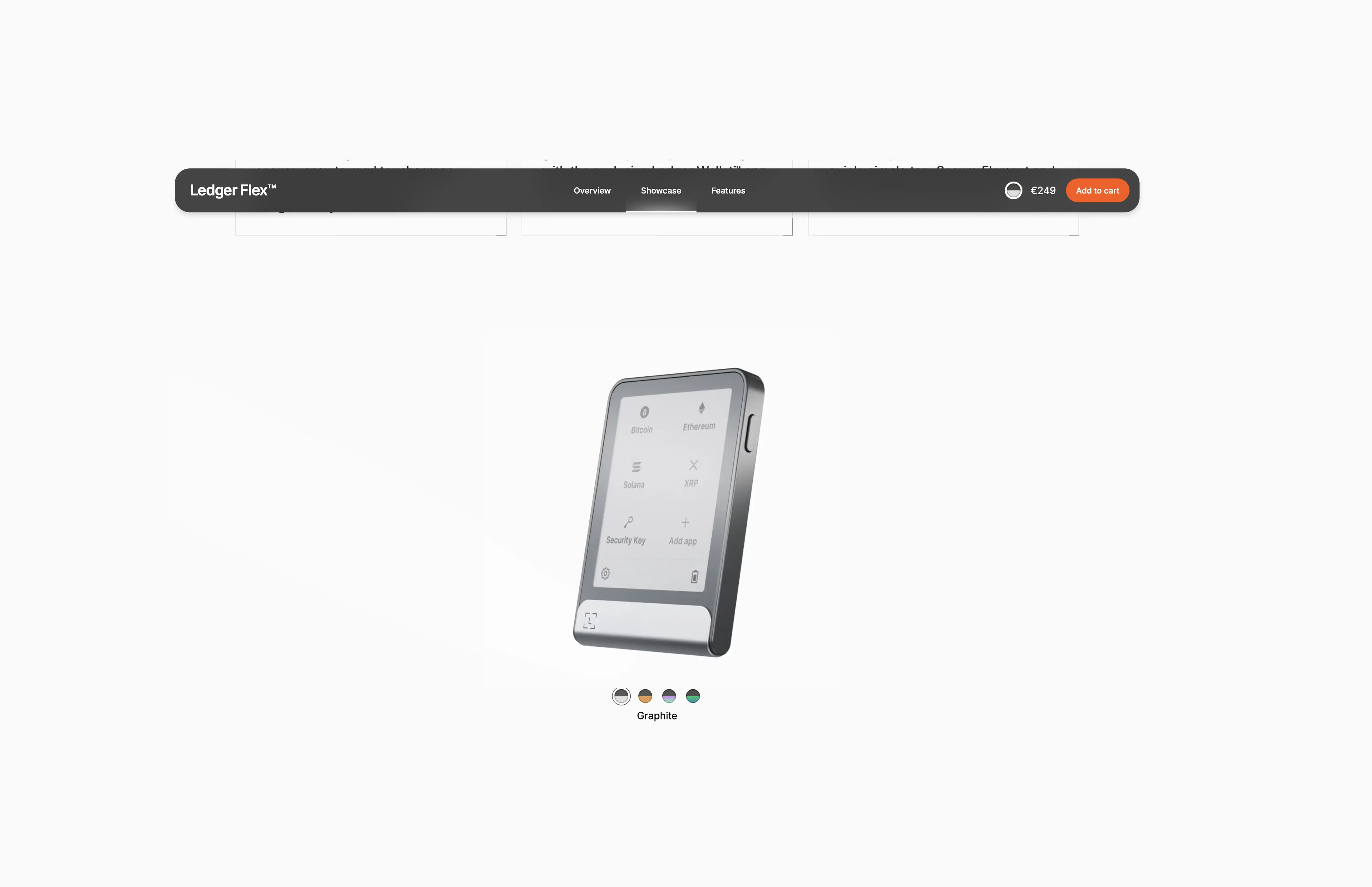 Ledger Flex Hardware Wallet