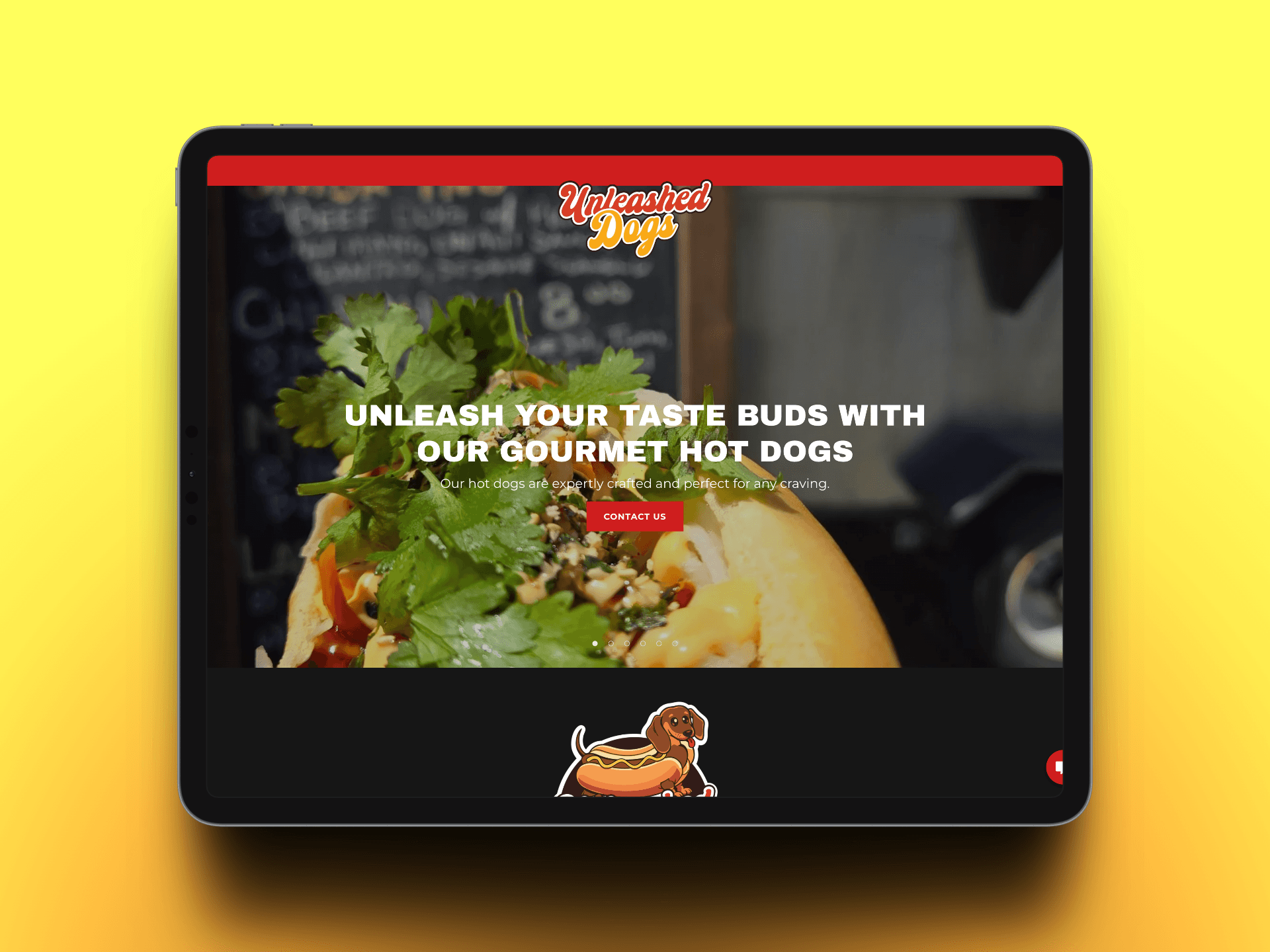 Unleashed Dogs old website