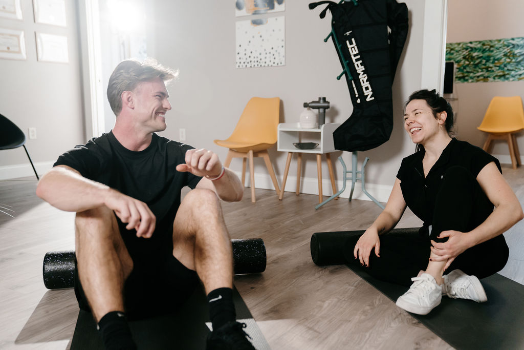 Image of calf muscle massage