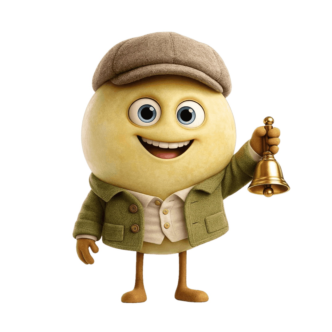 Auxerrois Blanc grape berry illustration for wine education.