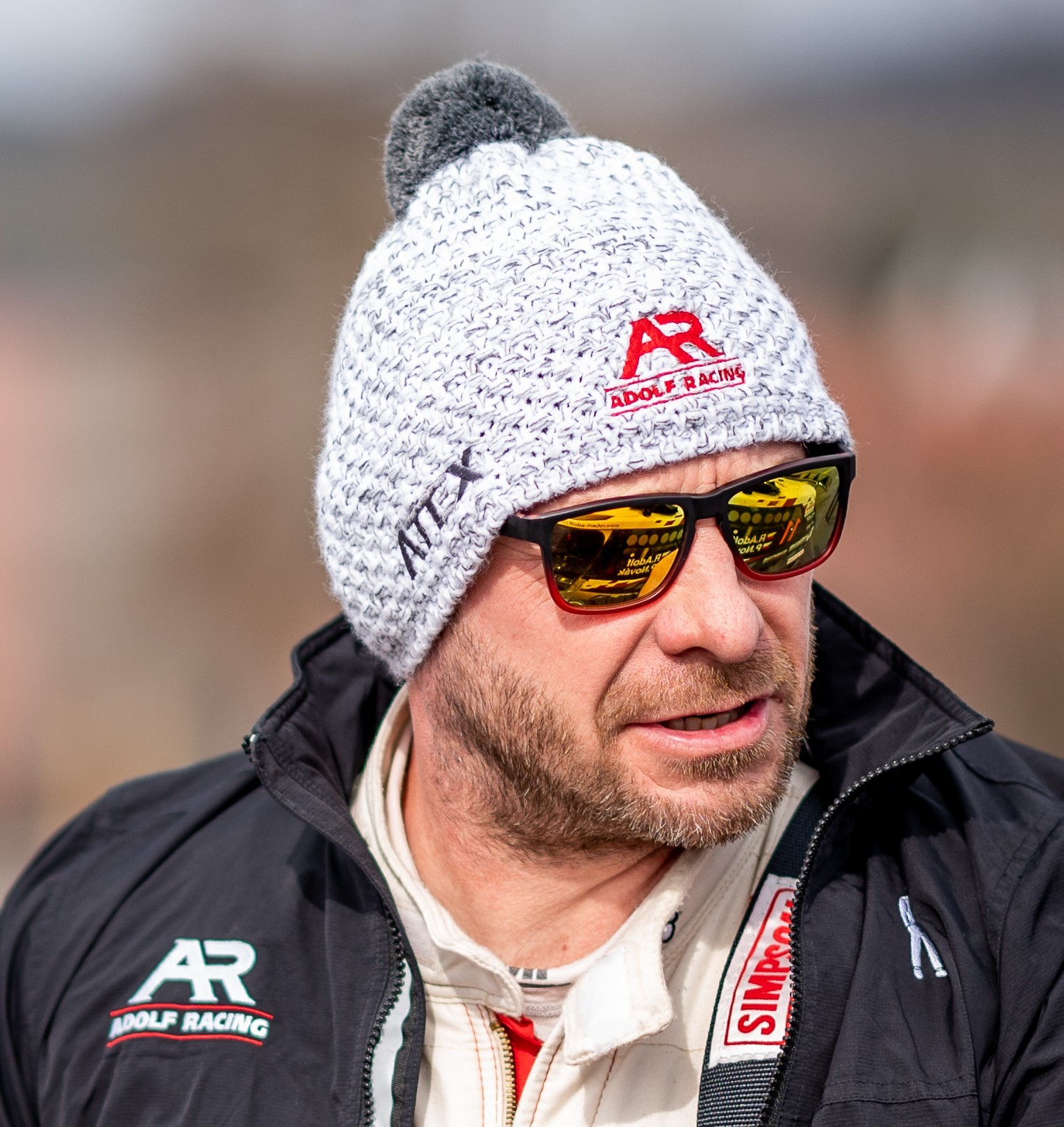 Coach explaining something to an athlete