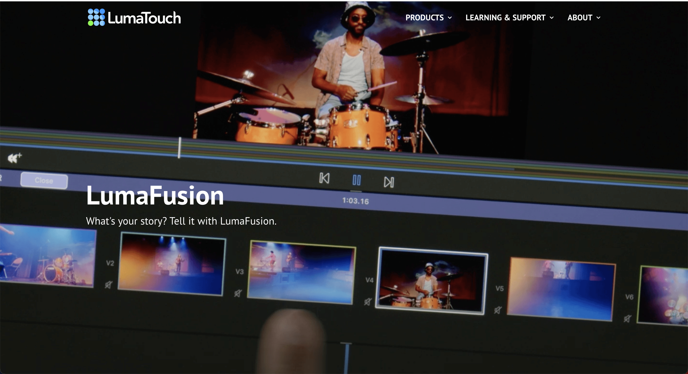 LumaTouch Screenshot