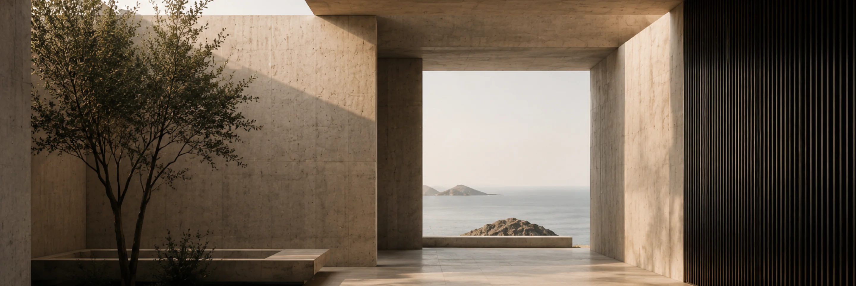 Architectural photography strip of recent projects