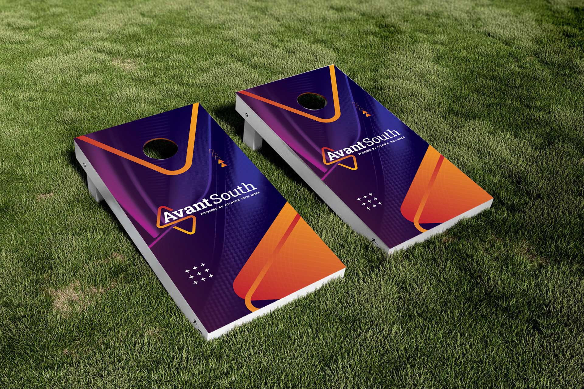 Brand Behavior. Extending the identity into experiential moments, turning the brand into a tactile object for attendee interaction.