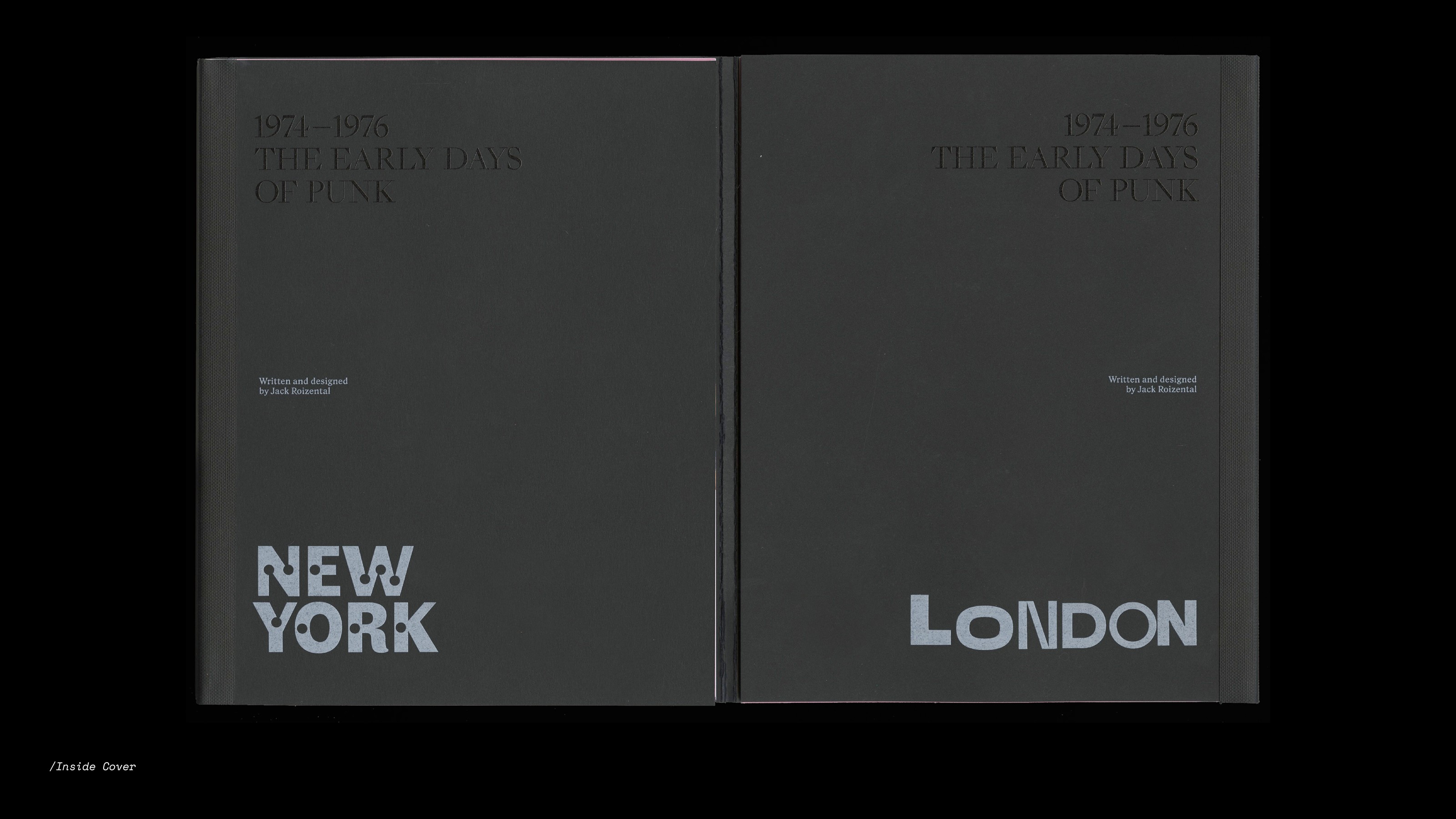 Jack Roizental book design