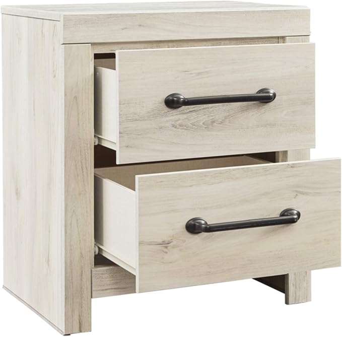 Elegant cambeck nightstand with ample storage space and a timeless design.