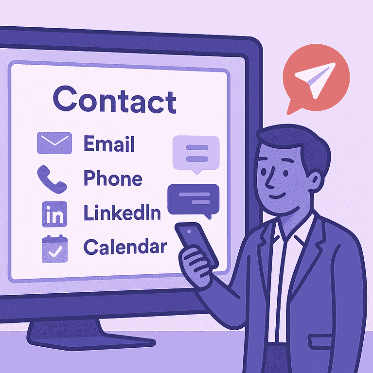 Not Displaying Your Contact Info