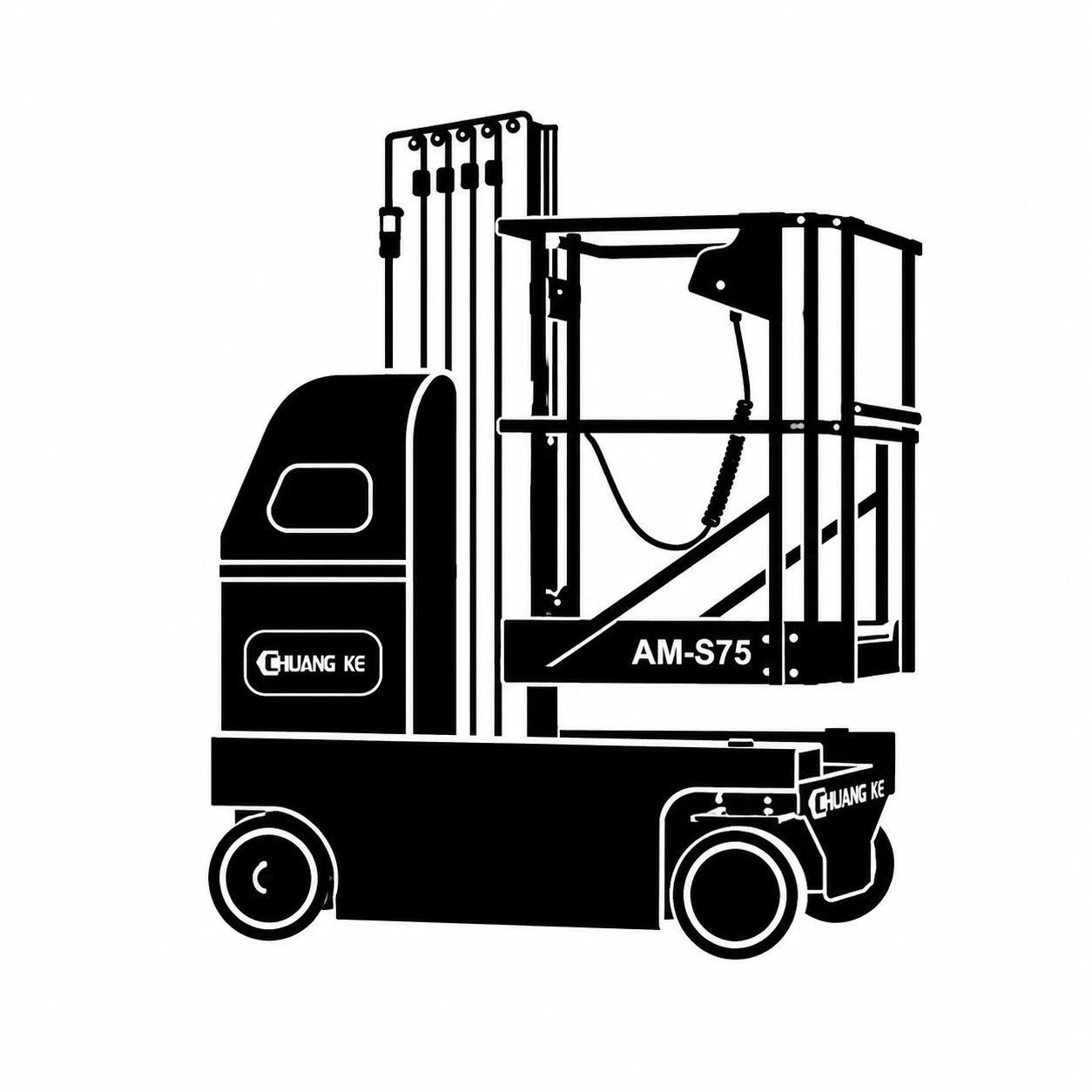 WIZPLUS Factory Single Mast Lifting Platform