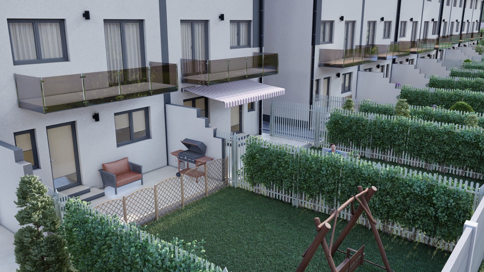 Grădină Complexul Case Verzi Corbeanca