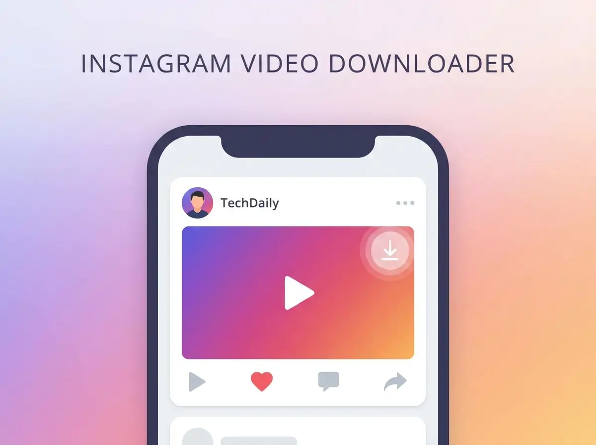 Instagram video downloader