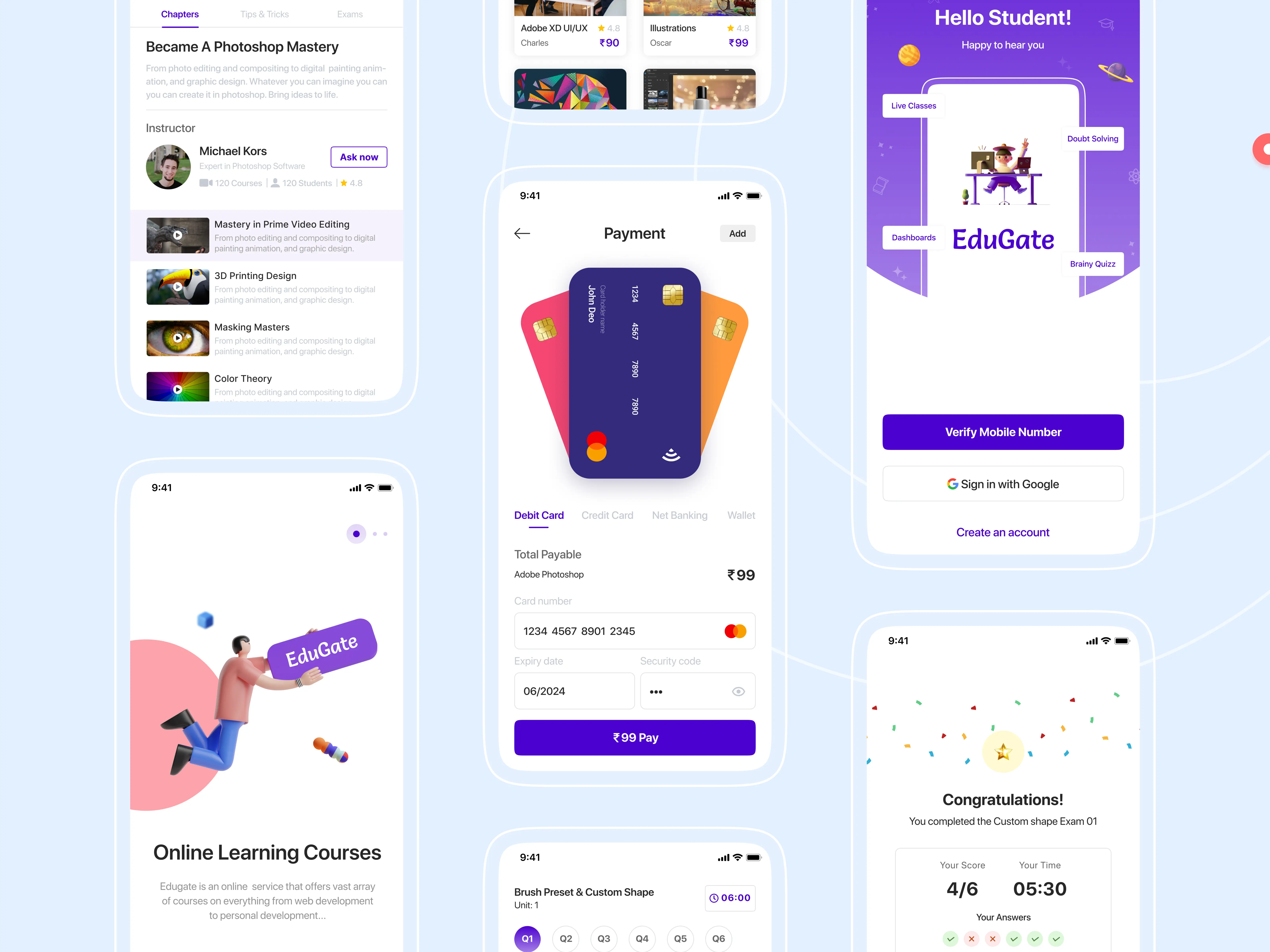 EduGate Learning App