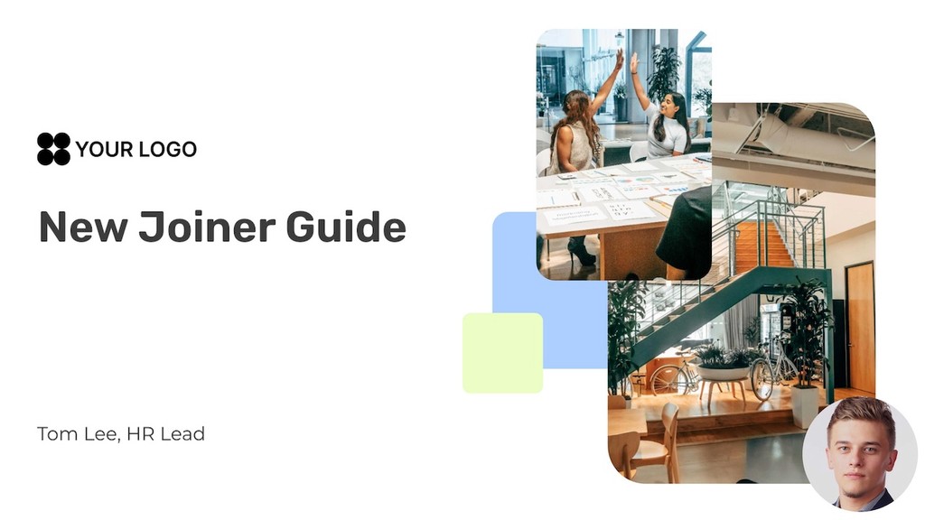 New joiner guide template