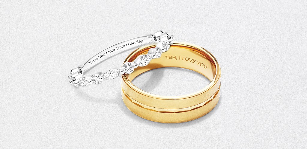 Engraved Wedding Ring