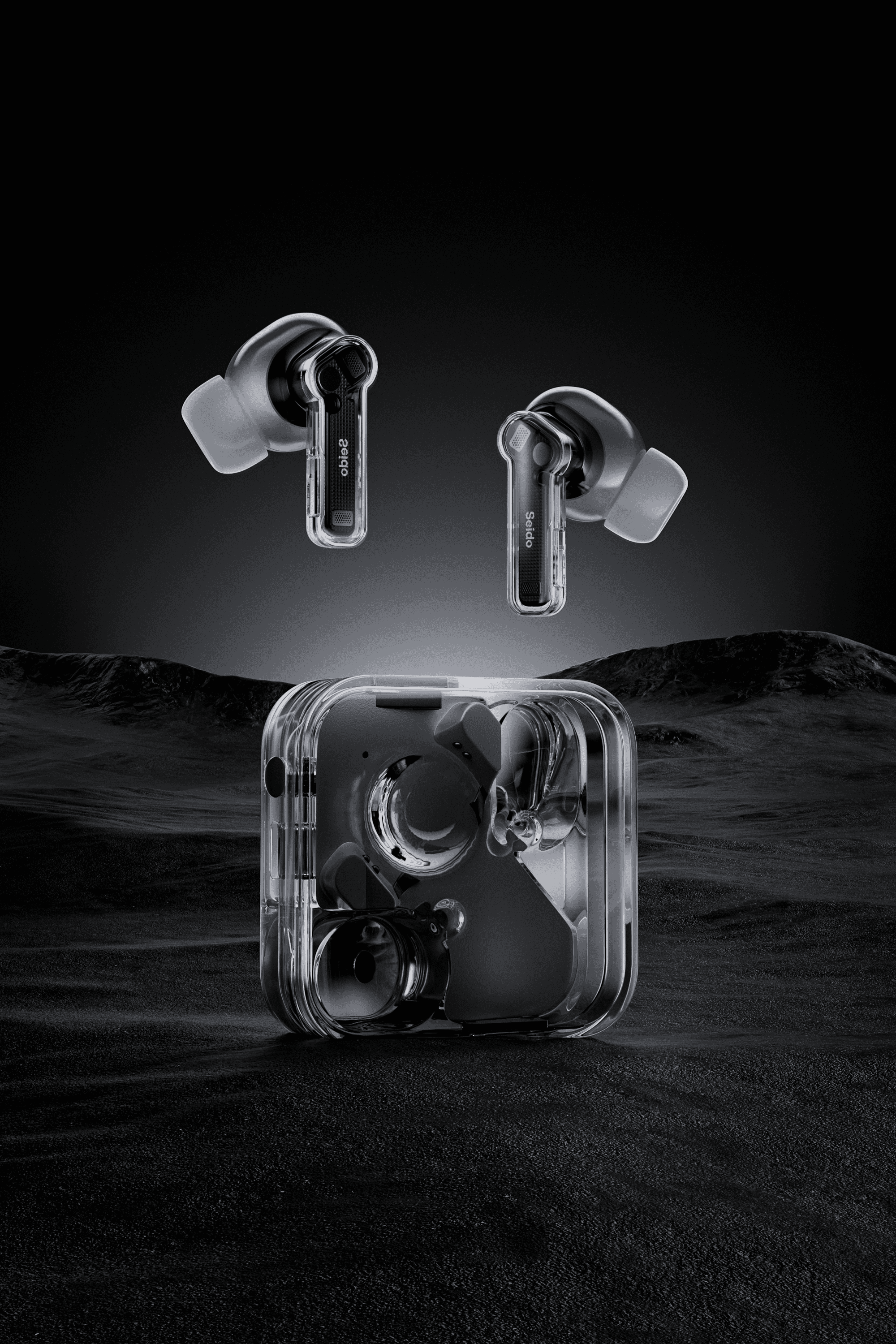 earphone product render