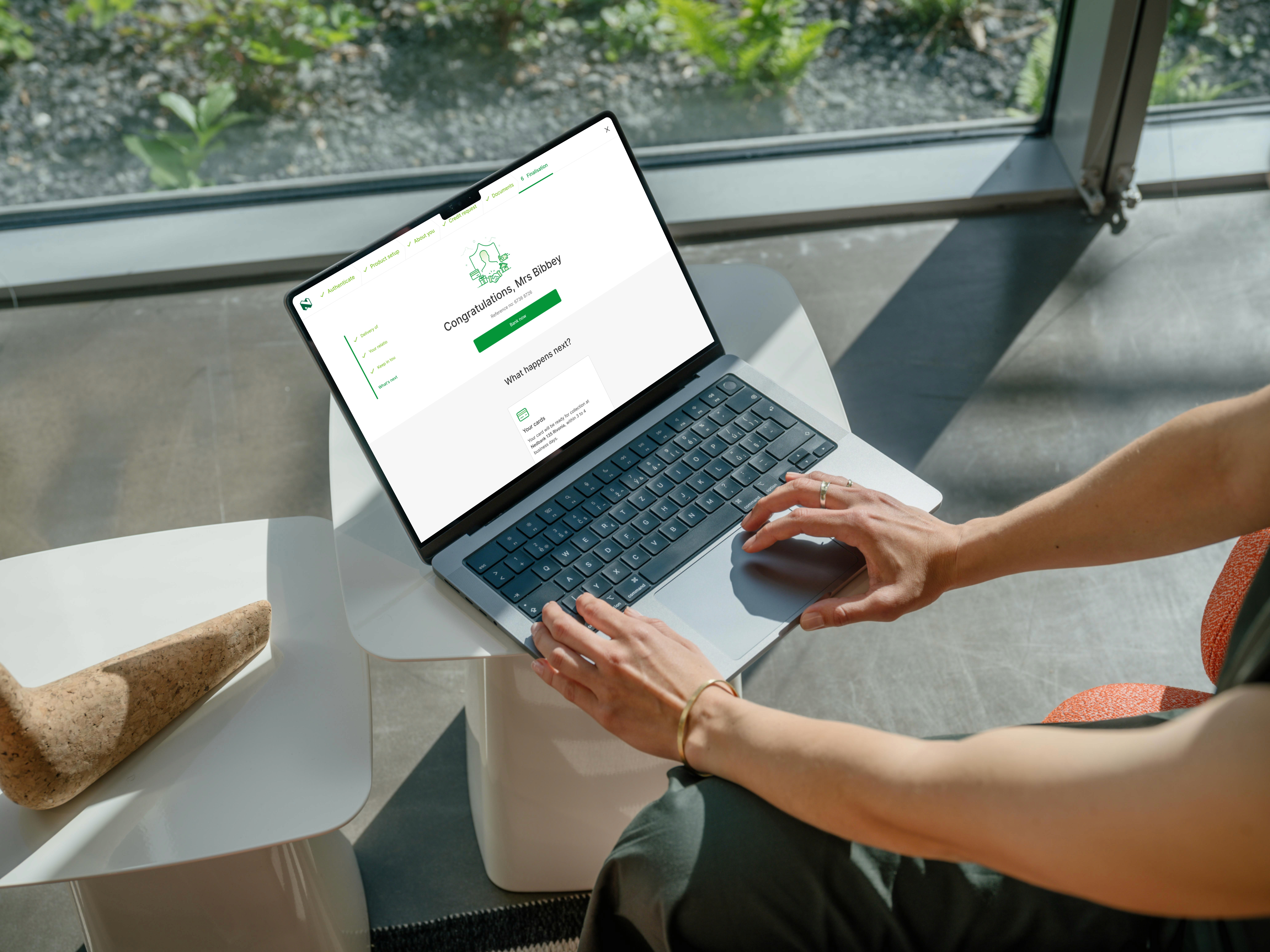 Seamlessly apply for Private Banking products online