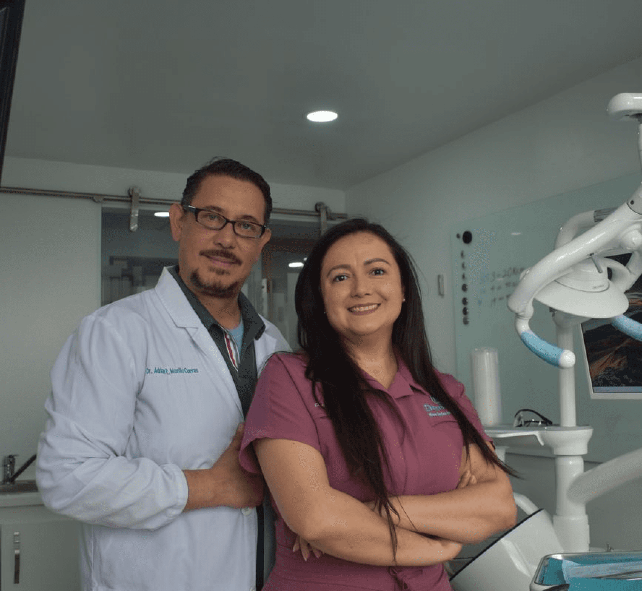 Image of two dentists posing