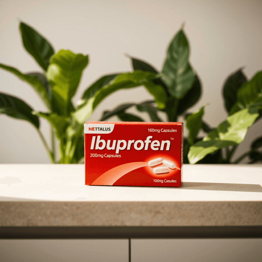 product photography of box of medication