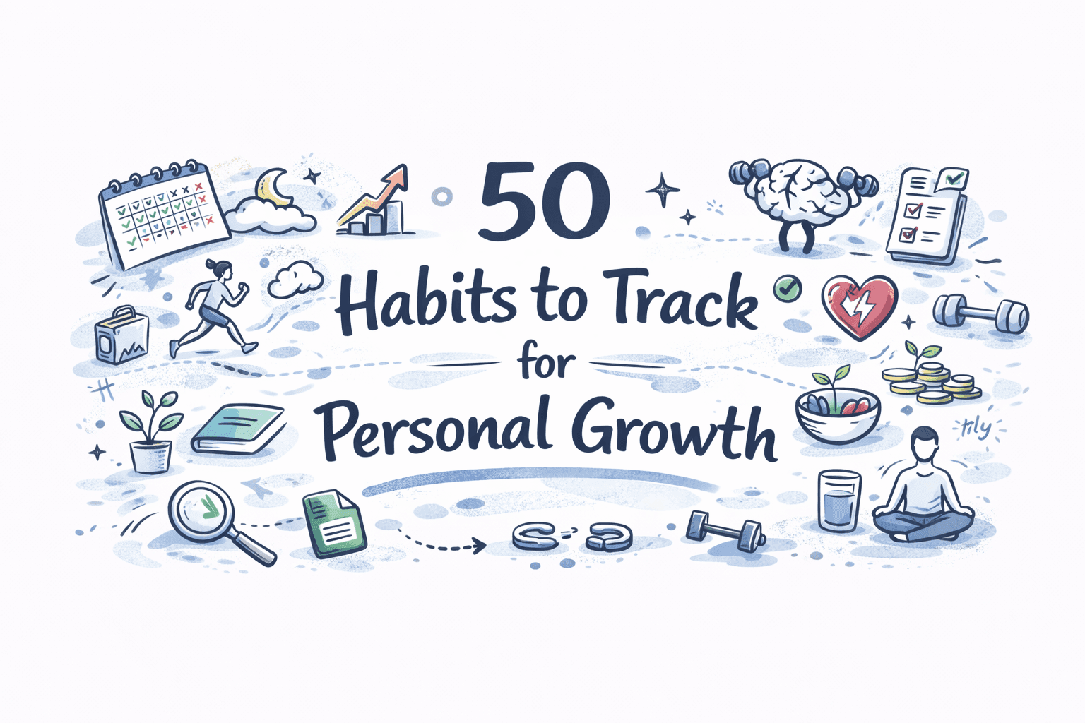 50 Habits to Track for Personal Growth