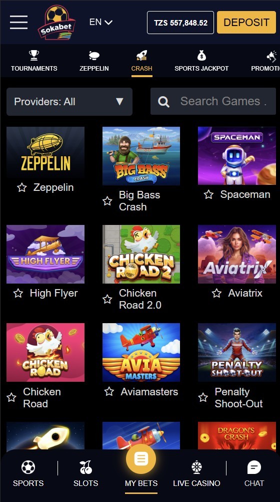 crash games casino